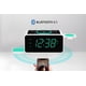 thumbnail image 3 of Emerson Smartset Reloj Despertador Dual Radio FM con Carga Inalámbrica, Altavoz Bluetooth, Carga Ultra Rápida para Airpods/iPhone, Soporte Plegable, Cargador USB, Brillo LED Ajustable, ER100501, 3 of 5