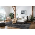 thumbnail image 3 of SAFAVIEH Micro-Loop Marvyn Medallion Area Rug, Ivory/Black, 8' x 10', 3 of 9