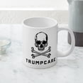 thumbnail image 5 of CafePress - Skull And Crossbones Trumpc - 20 Oz White Ceramic Mega Mug, 5 of 5