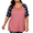 A-Red-stripe, variant on Plus Size Women American Flag Shirt 4th of July Patriotic V Neck T Shirts Women Cold Shoulder Shirt Casual USA Stars and Stripes Tees Fashion Clothes,2X