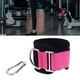 thumbnail image 5 of Correa de fitness para tobillo con cable tipo D para entrenamiento de piernas y glúteos en gimnasio y levantamiento de pesas. Rosado, 5 of 9