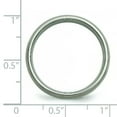 thumbnail image 4 of Titanium Grooved 7mm Satin Mens Wedding Ring Sz 10.5, 4 of 8