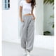 thumbnail image 4 of Pantalones de cintura elástica, pantalones largos para mujer, pantalones elásticos para mujer, pantalones femeninos de grado profesional, 4 of 7