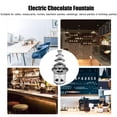thumbnail image 5 of Fuente de Chocolate eléctrica, Fuente de Chocolate de 4 Capas, Acero Inoxidable de 4 Capas para Suministros de Boda Resturant Home Party Birthday Decoraion(#1), 5 of 5