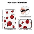 thumbnail image 5 of Naloa Fly Flying Ladybug Car Foot Mat Set of 4 Pieces - Universal Floor Liner Neoprene Full Set Floor Mats for Cars Trucks SUV, 5 of 7