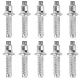 thumbnail image 1 of 10pcs Replacement Mountaineering Rod Tip Tungsten Steel Trekking Pole Stick Tip, 1 of 2