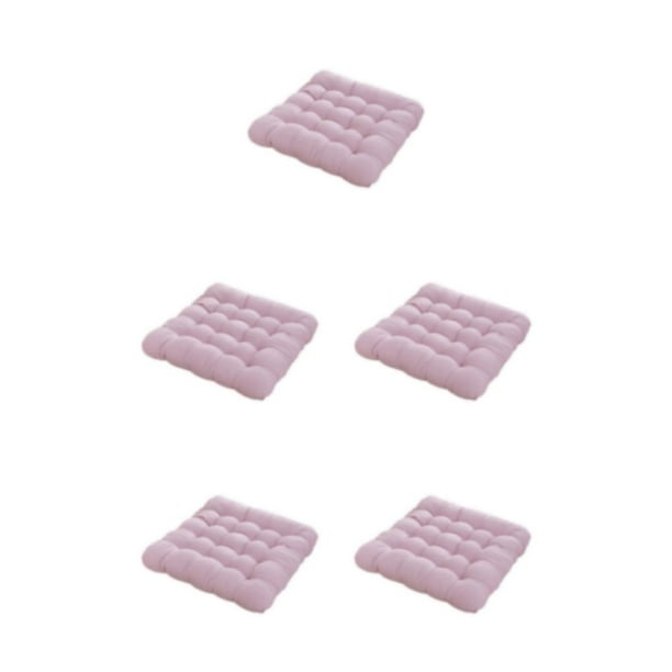Inteprter Cojín de poliéster y ergonómico para un soporte óptimo del asiento Cojines de silla suaves y cómodos rosa polvoriento 40 * 40 cm Type2 NO2