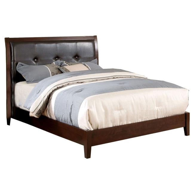 Benzara BM208988 Contemporary Wooden Full Size Bed with ...
