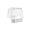 Blanc, variante sur Boîte de Bain Transparente pour Perroquet Accessoires de Cage pour Oiseaux Fournitures Baignoire Bain pour Perruche Oiseaux de Compagnie Canari Perruches Perroquet
