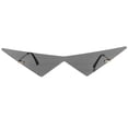 thumbnail image 1 of GOOHOCHY Gafas de sol de mujeres Gafas de sol triangulares sin borde de sol., 1 of 7