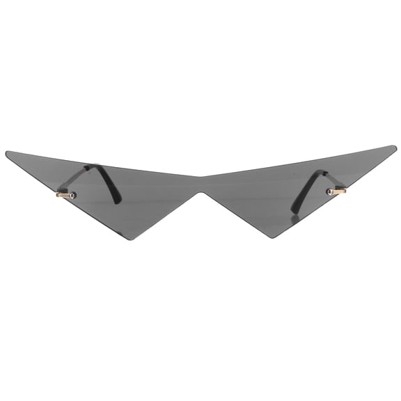 ELAYARD Fashionable Triangular Sunglasses Womens Lightweight Grey Summer Eyewear