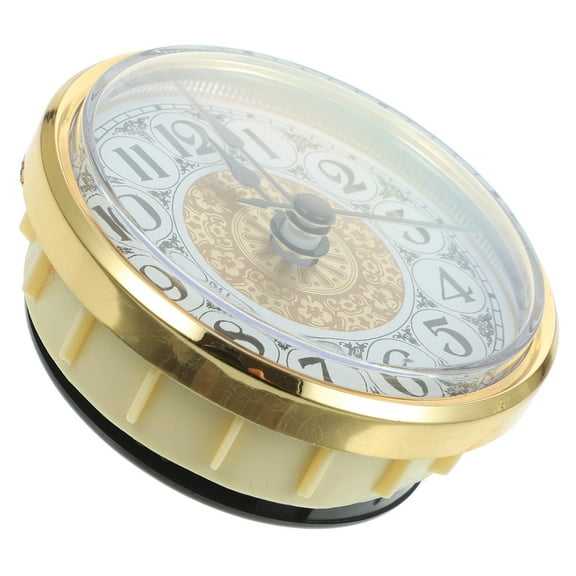MUSEYA Quartz Clock For Clock Making Parts Kit Making Replacement Numbers Insert Golden Plastic