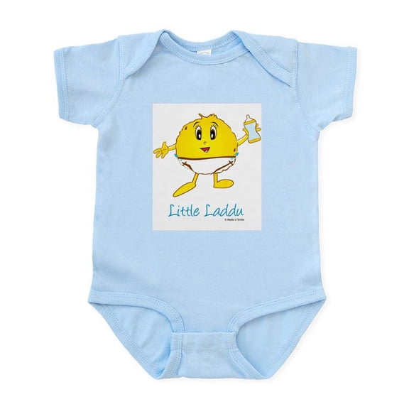 CafePress - Little Laddu Body Suit - Baby Light Bodysuit, Size Newborn - 24 Months