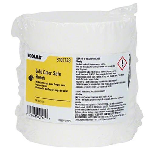 Ecolab® Solid Color Safe Bleach Laundry Detergent