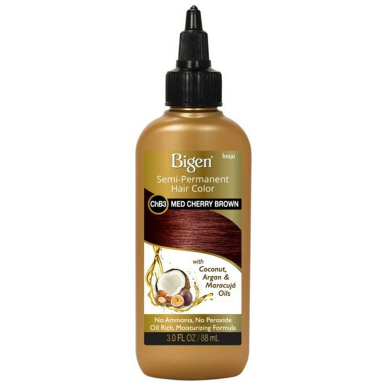 Bigen Semi Permanent Hair Color, #MB3 Medium Brown, 3 oz - Walmart.com