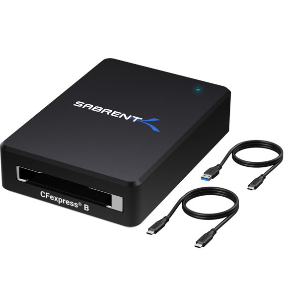 SABRENT CFexpress Type B Card Reader with USB 3.2 10Gbps (CR-CFER)