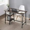 thumbnail image 4 of 43 Inch Computer Modern Student Writing Home-Office, Ladder Desk, Coffee+Black Leg, 4 of 8