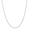thumbnail image 1 of 10K White Gold 1.25mm Solid Polished Spiga Chain 20 Inch, 1 of 5