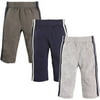 Hudson Baby Toddler Boy Athletic Pants, 3-Pack