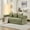 Green, variant on 4-in-1 Convertible Folding Sofa Bed, Chenille Foldable Mattress Couch with Armrest, Floor Sofa Lounge Couch for Living Room, Green