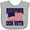 AC-Heather Grey, variant on Inktastic Veteran Remember Our Vets Boys or Girls Baby Bib