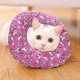 thumbnail image 2 of Adjustable Recovery Cone Neck Collar Soft Elizabeth Circle Removable Washable Cover for Dogs Cats (Pink, X-Large), 2 of 4
