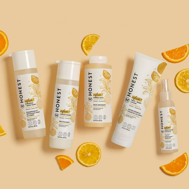 The Honest Company Sweet Orange Vanilla Detangling Kids Leave in