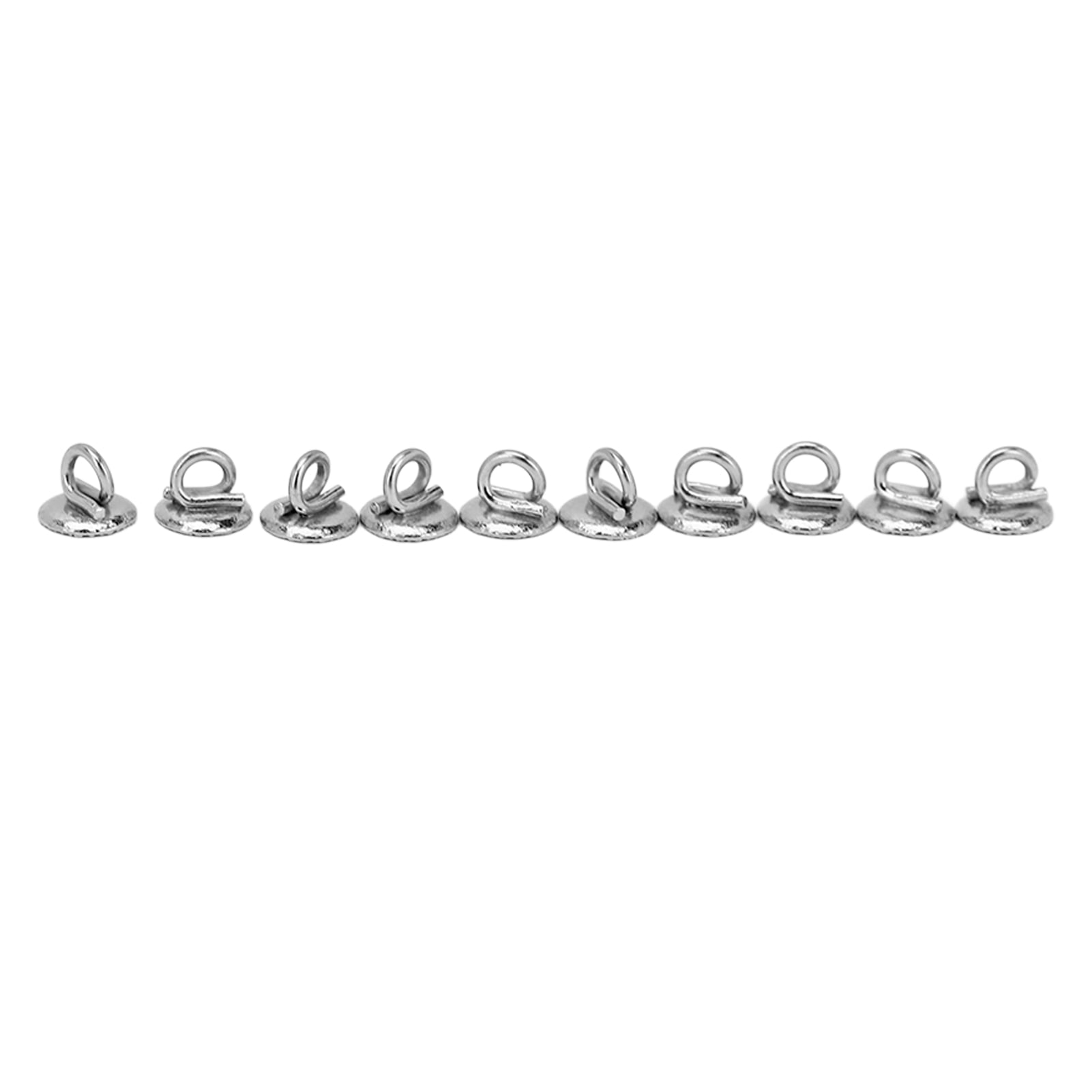 50 Boutons Linguaux Orthodontiques En Métal - Pour Appareil Dentaire Liaison Directe