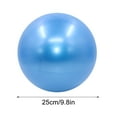 thumbnail image 6 of BESTSKY Small Exercise Ball, 10 Inch Mini Pilates Ball, Anti Burst and Slip Resistant Mini Yoga Ball for Stability, Fitness, Physical Therapy, Stretching & Core Strength Workout at Home Gym & Office, 6 of 7