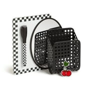 U Brands Locker Value Pack, 5 Piece Set, Black, Neo Nostalgia, Teen, 3608U