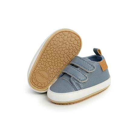 

Bellella Infant Moccasin Shoe Casual Crib Shoes First Walkers Flats Comfortable Sneakers Walking Blue 6C