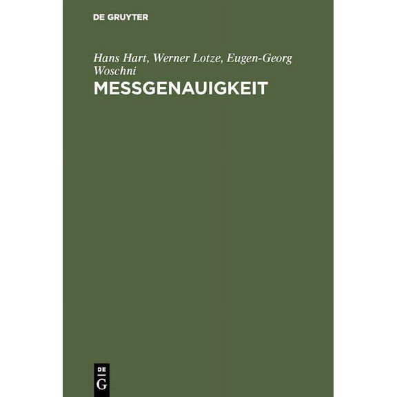 MeÃgenauigkeit, (Hardcover)