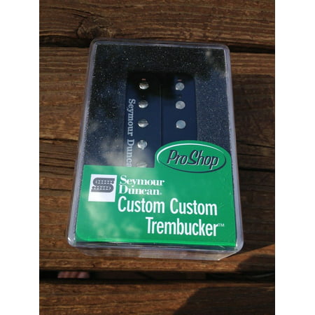 Seymour Duncan TB-11 Custom Custom Bridge Trembucker Black Humbucker Pickup - (Best Pickups For Prs Custom 24)
