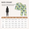 thumbnail image 4 of Balery Shell Clam Conjunto de Pijama con Estampado para Mujer, Conjunto de Dos Piezas con Manga Larga, Ropa de Dormir Suave con Bolsillos, Pijamas Cómodos-Medium, 4 of 7