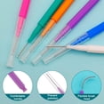 thumbnail image 3 of 120 Pcs Interdental Brush + 25 Pcs Lip Wands Applicators Disposable, Braces Brush for Cleaner Interdental Brush Toothpick Dental Flossing Oral Dental Hygiene Flosser Tooth Cleaning Tools, Multicolor, 3 of 14