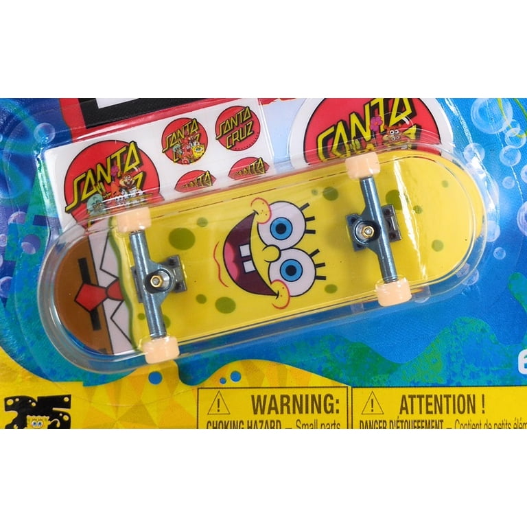 Tech Deck Santa Cruz Skateboards Spongebob Squarepants Face