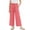 Beige, variant on Teen Girls Cropped Pants Elastic Waist Straight Leg Breathable Loose Pants Daily Wear Trousers(6-7 Years,Blue)