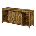 thumbnail image 2 of Convenience Concepts Blake Barn Door TV Stand with Shelves and Sliding Cabinets for TVs up to 60 Inches, Barnwood, 2 of 3