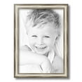 thumbnail image 2 of ArtToFrames 12" x 17" Antique Silver Panel Picture Frame, 12x17 inch Silver Wood Poster Frame (WOM-4760), 2 of 7
