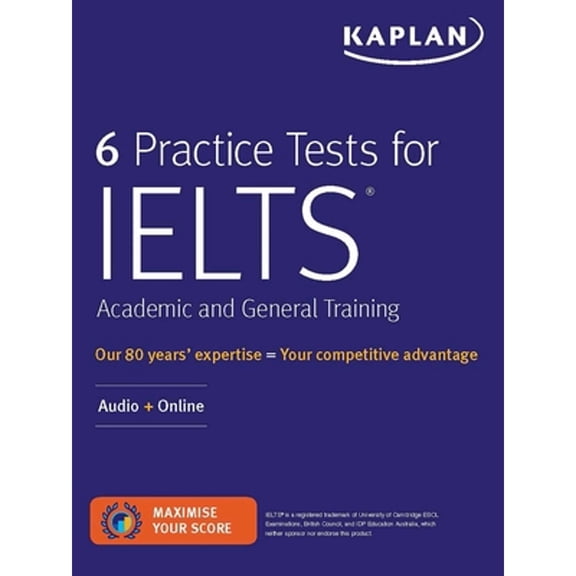 Pre-Owned 6 Practice Tests for Ielts Academic and General Training: Audio + Online (Paperback) 1506250173 9781506250175