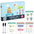 thumbnail image 2 of Preschool Learning Activities Themes Busy Book Alphabet and Number Flash Cards Learning Materials and Tracing Coloring Book, 2 of 8