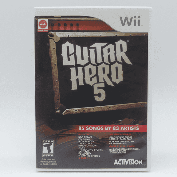 Pre-Owned Nintendo Wii Guitar Hero 5 - Video Game (Nintendo Wii, 2009)
