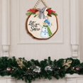 thumbnail image 1 of Letrero Colgante de Madera Navideño, Señal de Bienvenida Navideña, Regalos de Inauguración de La Casa, Placa Colgante, Señal de Puerta de Bienvenida P Estilo E Macarena Letrero para colgar en la puerta, 1 of 8