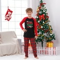 thumbnail image 5 of Jenny Matching Family Christmas Pajamas Sayings They Are The Naughty Ones, White And Red, 2 Pieces, Sizes Newborn - Adult 6XL, 5 of 7