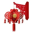 thumbnail image 2 of sunsanly Wall Mount Red Lanterns Chinese New Year DIY Hanging Lantern Good Fortune Festive Lanterns for Spring Festival Party Home Decor, 2 of 8