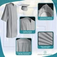 thumbnail image 6 of Endea Graduation Matte Silver Graduation Gown  Cap, 6 of 9