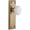Gold, variant on Grandeur 821964 Fifth Avenue Solid Brass Rose Single Dummy Door - Brass