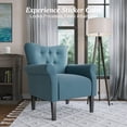 thumbnail image 3 of BELLEZE Accent Chair Armchair for Living Room - Allston (Baby Blue), 3 of 7