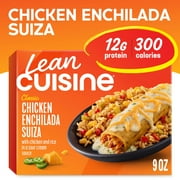Lean Cuisine Chicken Enchilada Suiza Microwave Meals for Lunch or Dinner, 9 oz (Frozen)