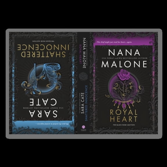 Black Rose Auction Shattered Innocence & Royal Heart (Deluxe Edition), Book 3, (Paperback)